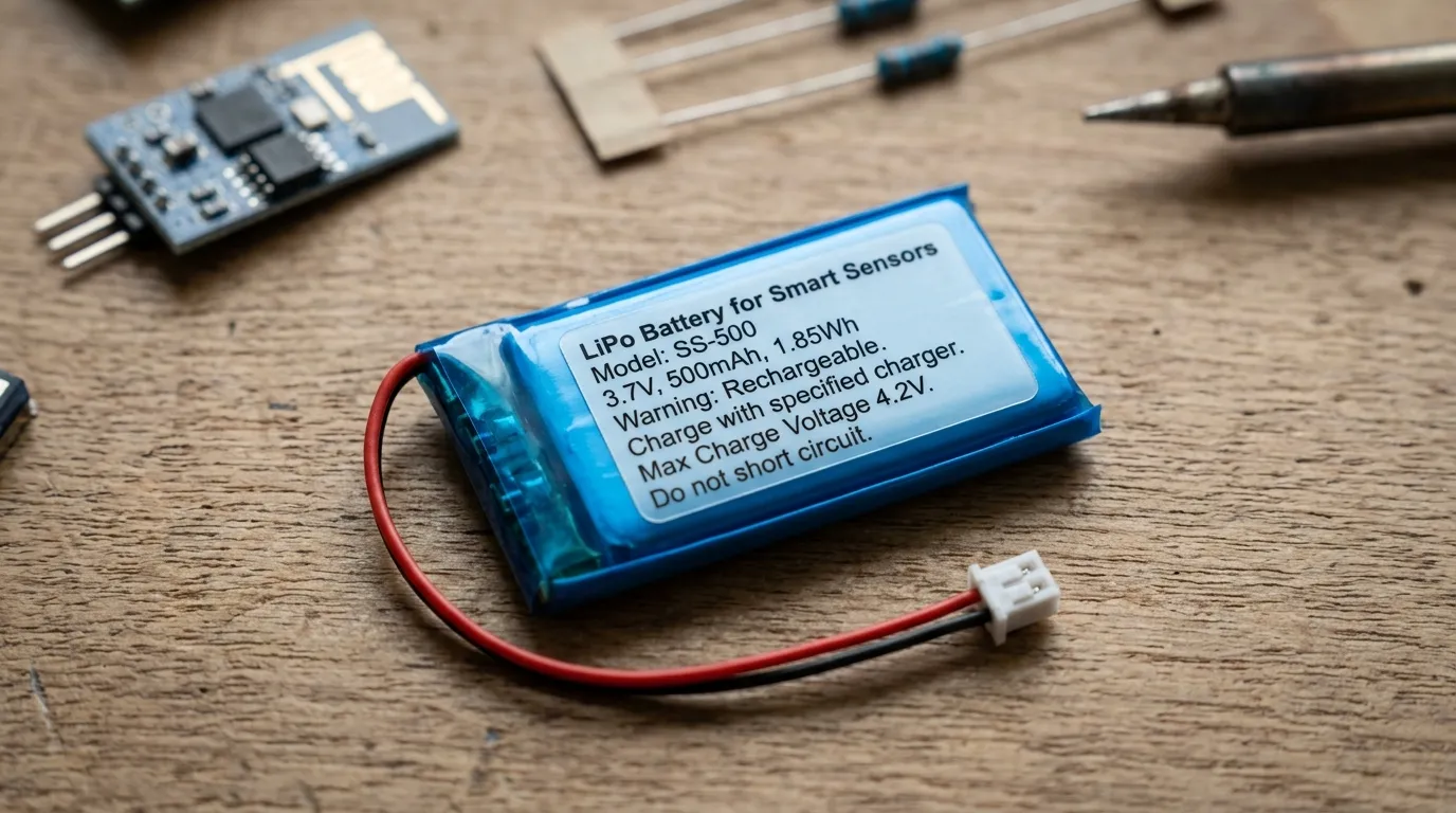 Batteria LiPo per sensori intelligenti