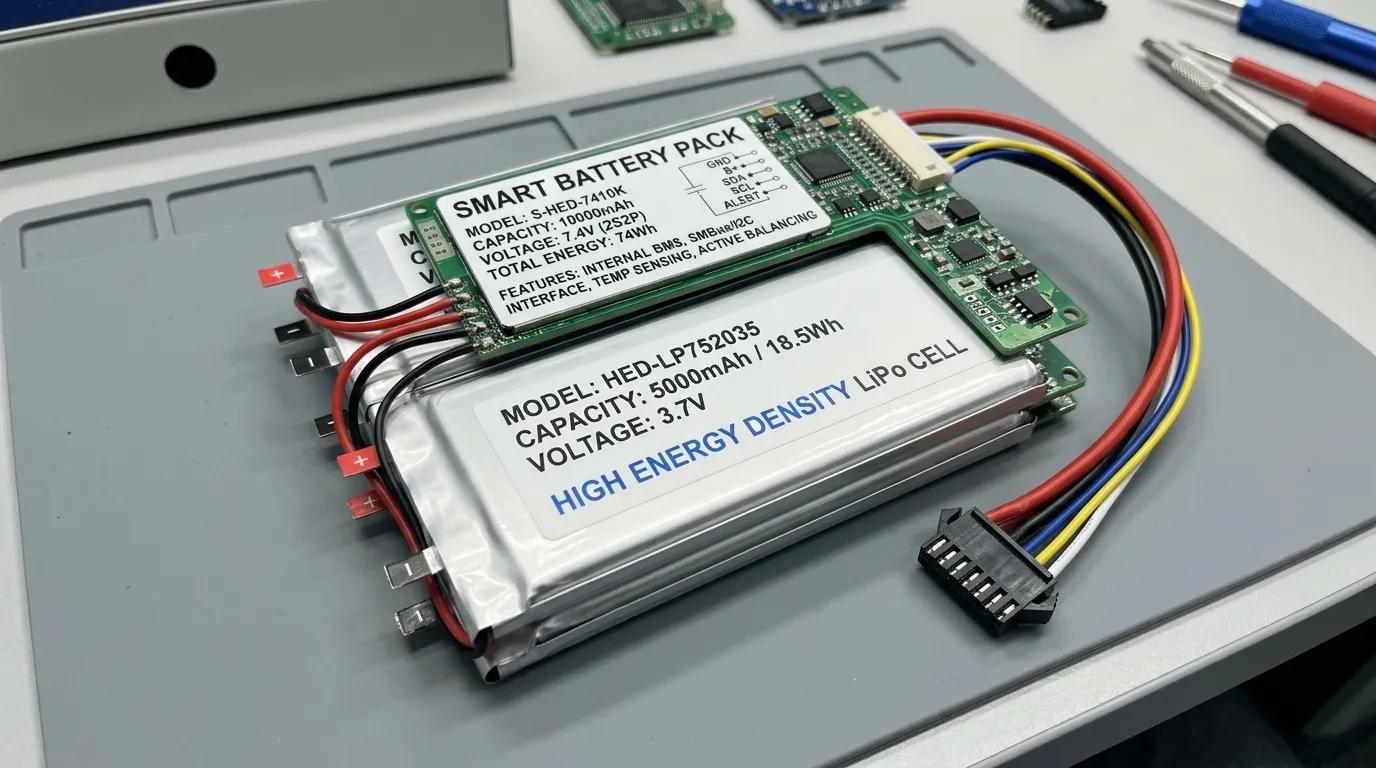 Produttore di pacchi batterie intelligenti
