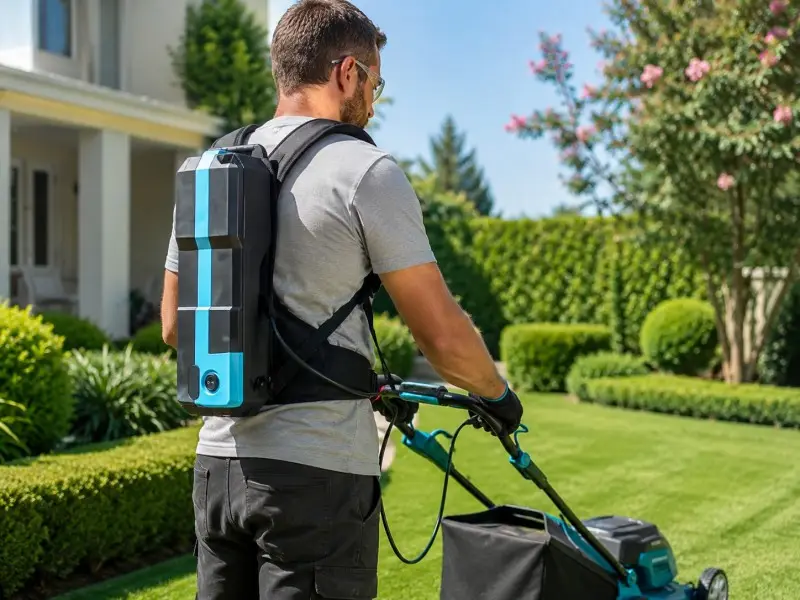 Batteria OEM agli ioni di litio per apparecchiature paesaggistiche