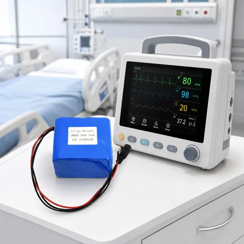 Apparecchiature mediche portatili alimentate da una batteria agli ioni di litio da 11,1V
