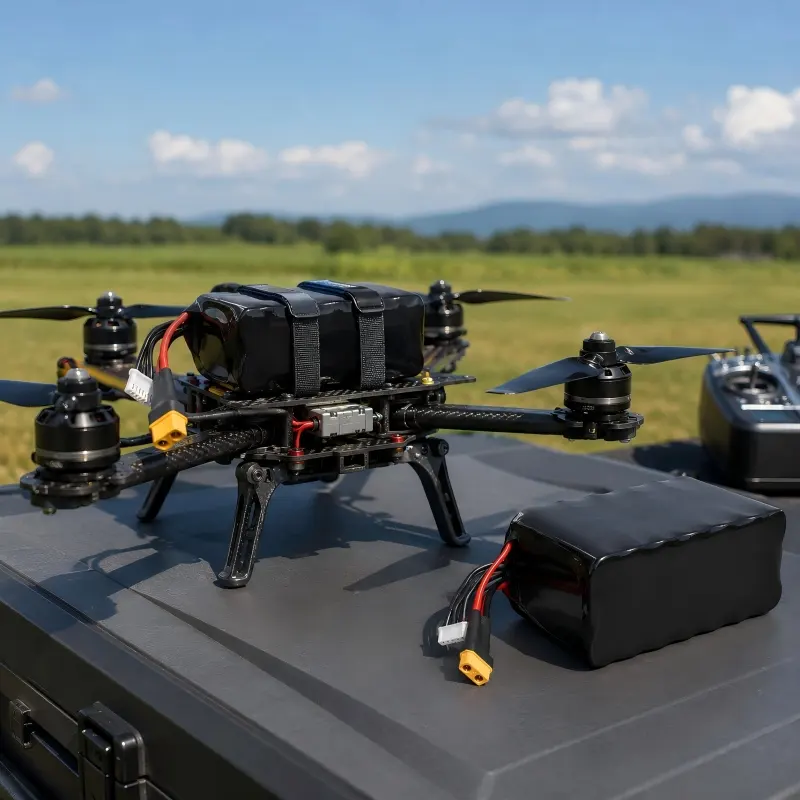 Batteria UAV a ioni di litio da 15000mAh progettata per un tempo di volo prolungato