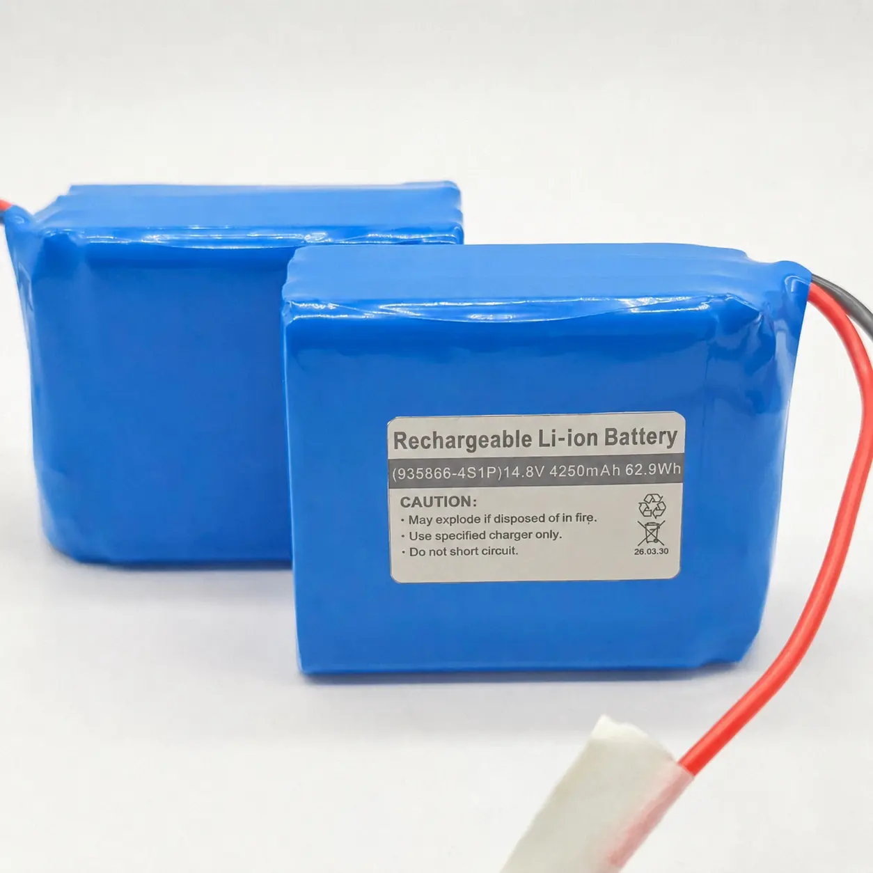 Batteria al litio-polimero a bassa temperatura 4S1P con 14,8V e capacità di 4250mAh