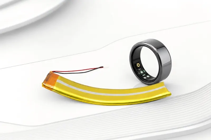 4030112 batteria curva flessibile da 1800mAh 3,7V per occhiali intelligenti