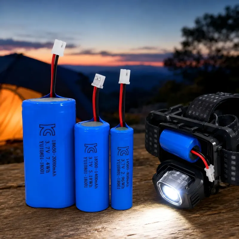 Pacco batterie al litio personalizzato da 500-3500mAh per fari